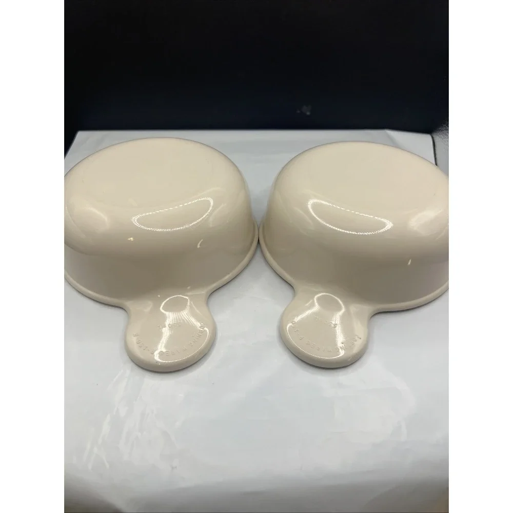 Corning Ware USA Grab It French White Bowl P-150-B 15 OZ Set of 2 Vintage